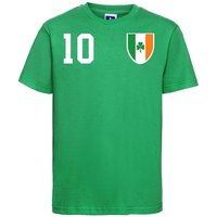 Youth Designz T-Shirt Irland Kinder T-Shirt im Fußball Trikot Look mit trendigem Motiv von Youth Designz