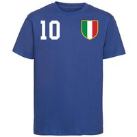 Youth Designz T-Shirt Italien Kinder T-Shirt im Fußball Trikot Look mit trendigem Motiv von Youth Designz