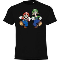 Youth Designz T-Shirt Kinder Baby T-Shirt Mario & Luigi mit modischem Print von Youth Designz