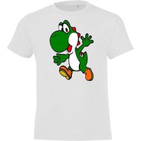 Youth Designz T-Shirt Kinder T-Shirt Modell Yoshi Mit trendigem Front Print von Youth Designz