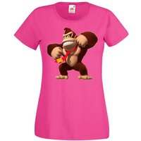 Youth Designz T-Shirt Kong Donkey Damen Shirt mit Retro Gaming Print von Youth Designz