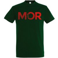 Youth Designz T-Shirt Marokko Herren T-Shirt im Fußball Look mit MOR Frontprint von Youth Designz