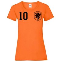 Youth Designz T-Shirt Niederlande Damen T-Shirt mit trendigem Motiv von Youth Designz