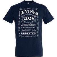 Youth Designz T-Shirt RENTNER 2024 Herren T-Shirt Rente Geschenk mit lustigem Spruch zum Ruhestand von Youth Designz