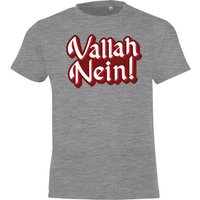 Youth Designz T-Shirt "VallahNein" Kinder T-Shirt für Jungen und Mädchen mit lustigem Frontprint von Youth Designz