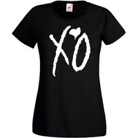 Youth Designz T-Shirt XO Damen T-Shirt mit trendigem Logo von Youth Designz