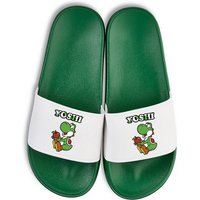 Youth Designz Yoshi Unisex Badelatschen Flip Flops Badeschuh mit lustigen Logo für Damen und Herren von Youth Designz