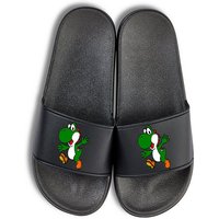 Youth Designz Yoshi Unisex Badelatschen Flip Flops Badeschuh mit lustigen Logo für Herren & Damen von Youth Designz