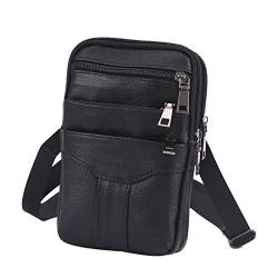 Hüfttaschen Gürteltasche Mode Männer Einfarbig Outdoor Sport Gürteltasche Handytasche Umhängetasche Geldbörse Umhängetasche Spitze -Tasche (B, A) von Youyu77