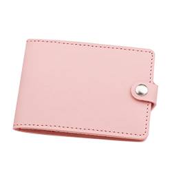 Youyu77 Kleine Geldbörsen Damen Rose Modische ID-Brieftasche, einfarbig, Geldbeutel, Kartenfächer, Führerscheinabdeckung, Clutch Bag Blumenmuster Halbmondtasche (A, A) von Youyu77