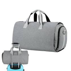 Duffle-Kleidertasche | Anzug-Reisetasche | Reisetasche für Kleidungsstücke, 2-in-1 Handgepäck-Kleidertasche, große umwandelbare Reisetasche, Anzug-Reisetasche, Wochenendtasche, Flugtasche von Ysvnlmjy