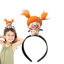 Ysvnlmjy Plüsch-Puppen-Haarreifen, Puppen-Stirnband,Plüsch-Sternbild-Puppen-Haarband | Kinder-Haargummis, Make-up-Modeaccessoire für Mädchen und Kinder von Ysvnlmjy