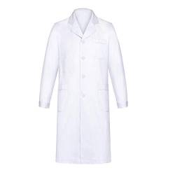 Yulang Labormantel Chemie Laborkittel Weiß Herren Damen Arbeitsmantel Langarm Baumwolle Arbeitskleidung Kittel Mantel Weiß von Yulang