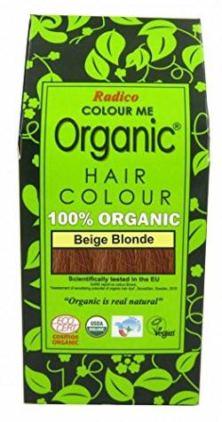 RADICO - 100% natürliche Haarfarbe - Beigeblond- deckt graues Haar - schützt und nährt - zertifiziert durch Ecocert - 100 g von Yumi Bio Shop