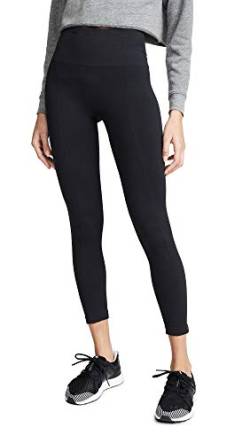 Yummie Damen Leggings mit hoher Taille, Bauchformung Strumpfwaren, schwarz, X-Large von Yummie