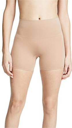 Yummie Damen Ultralight Seamless Short Oberschenkel-Shapewear, Almond, X-Large von Yummie