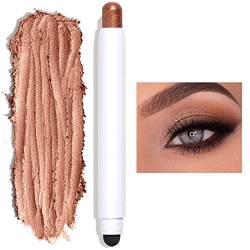 12 Farbiges Lidschatten Stick, Weiche Cremige Matte Schimmer Bleistift Hervorhebung Pigmentierter Wachs Lidschatten Bleistift Wasserdichter Classy Lidschatten Geschenk für Frauen von Yunyahe