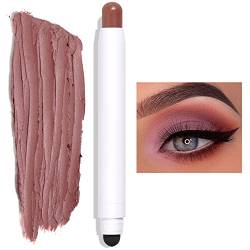 12 Farbiges Lidschatten Stick, Weiche Cremige Matte Schimmer Bleistift Hervorhebung Pigmentierter Wachs Lidschatten Bleistift Wasserdichter Classy Lidschatten Geschenk für Frauen von Yunyahe