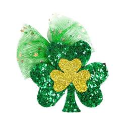 St Patricks Day, Tiara Shamrock, Haarreif, Weicher Mini-Hut, Irish Day Haarspange, Accessoire Kopfbedeckung Haarschmuck, Urlaub, Partydekoration, St. Day Haarspange von Yunyahe