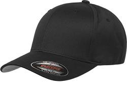 Flexfit Herren Athletic Baseball Fitted Cap Verschluss, schwarz, L/XL von Yupoong