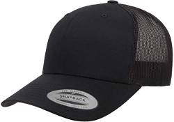 Yupoong Herren Trucker Mesh Cap Mütze, schwarz, Einheitsgröße von Yupoong