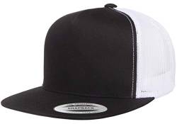 Yupoong Herren Two-Tone Classic Trucker Cap Hut, schwarz/weiß, Einheitsgröße von Yupoong