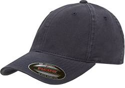 Yupoong Herren Unstrukturierte Baseballkappe mit niedrigem Profil Hut, Marineblau, L-XL von Yupoong
