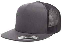 Yupoong Herren Yp Classics Classic Trucker 2-Tone Hut, Dunkelgrau/Schwarz, Einheitsgröße von Yupoong