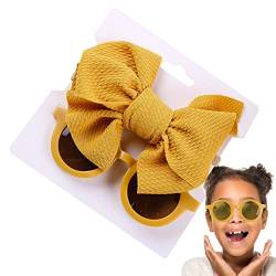 Baby-Haarband - Attraktive Sonnenbrille für Neugeborene | Baby-Accessoires für Neugeborene, perfekte Ergänzung zu täglichen Outfits von Yusheng