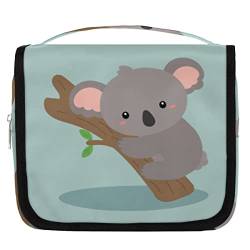 Niedlicher Koala-B?r zum Aufh?ngen, Reise-Kulturbeutel f¨¹r Frauen, Cartoon-Koala-Tragbare Reise-Make-up-Tasche, wasserabweisende Reisetasche und Organizer-Kulturbeutel f¨¹r Kosmetikartikel, Zubeh?r von Yzrwebo