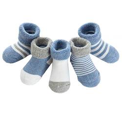 Z-Chen Baby-Mädchen Calze da Donna Damensocken, Blu, 0-6 MESI von Z-Chen