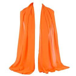 ZAKIRA Chiffonschal für Damen (Orange) von ZAKIRA