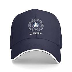 Basecap United States Space Force USSF Offizielles Logo Emblem Kappe Baseballkappe Angelkappen Hip Hop Wild Ball Hut Herren Tennis Damen Geschenk von ZAMASS