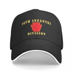 ZAMASS Basecap Armee 28th Infantry Division X 300 Hut Baseball Cap Trucker Hut Anime Hut Hüte Frau Männer Geschenk von ZAMASS