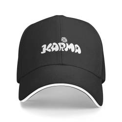 ZAMASS Basecap Karma Basic Logo Baseballkappe Strandausflug schwarz Mann Mützen Herren Hut Damen Geschenk von ZAMASS