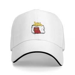 ZAMASS Basecap Pommes Frites Mütze Baseballmütze Militärmütze Mann Damen Hüte für die Sonne Herren Geschenk von ZAMASS