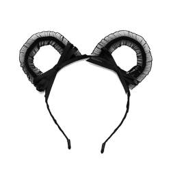 Spitze Katzenohren Stirnband Frauen Mädchen Haarband Party Dekoration Sexy Schöne Cosplay Halloween Kostüm Haarschmuck von ZANZER