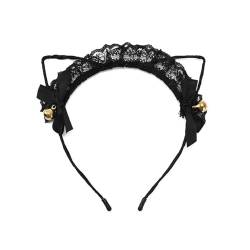 Spitze Katzenohren Stirnband Frauen Mädchen Haarband Party Dekoration Sexy Schöne Cosplay Halloween Kostüm Haarschmuck von ZANZER