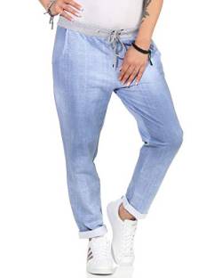 ZARMEXX Damen Sweatpants Baggy Boyfriend Sommerhose Sport All-Over Print One Size Muster 12 One Size (36-40) von ZARMEXX