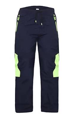 ZARMEXX Kinder Thermohose Jungen Mädchen Outdoor Trekking Herbst Winter Schneehose Skihose Wanderhose (2011navy, 146) von ZARMEXX