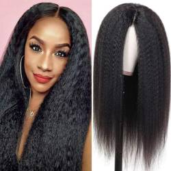 13 × 4 volle spitzen menschliche Perücken, gerade Körperwelle, tiefe Welle, Wasserwelle, Jerry Curly, Kinky Curly, Kinky Straight, 200% Dichte(#NC-KKST,16inch/40cm) von ZBYXPP