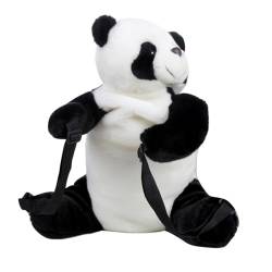 ZCBYBT Panda Rucksack Nette Plüsch Gefüllte Panda Taschen Mädchen Pelzigen Rucksack Reisetasche Shopping Rucksack,A,55cm von ZCBYBT