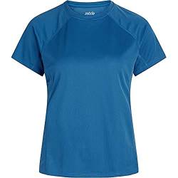 ZEBDIA Damen Zebdia Women Sports T-shirt Blue T Shirt, Blau, S EU von ZEBDIA