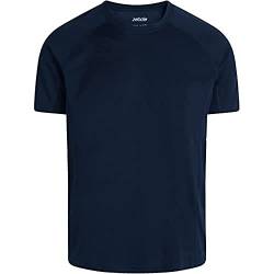 ZEBDIA Men's Mens Sports S/S Navy T-Shirt, L von ZEBDIA