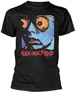 Alien Sex Fiend 'Acid Bath' (Black) T-Shirt Black L von ZHINAN