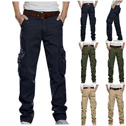 ZHISHIMEIM Lange Hosen Herren Wanderhose Stretch Schnelltrocknend Trekkinghose Atmungsaktiv Berghose Dehnbund Hose Freizeit Wandern Funktionshose（Ohne Gürtel） von ZHISHIMEIM