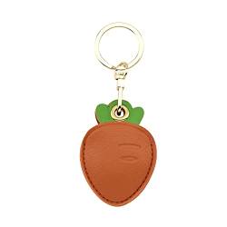 ZHONG AN Schlüsselbund schlüsselanhänger personalisiert Tasche Anhänger Air Tag Schutzhülle Geschenk-Karotten von ZHONG AN