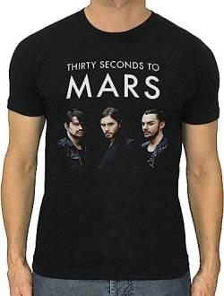 30 Seconds to Mars T-Shirt Jared Shannon Leto Retro Black L von ZHUANG