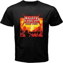 Nuclear Assault Game Over '86 Trash Metal Band Men's T-Shirt Black XL von ZHUANG