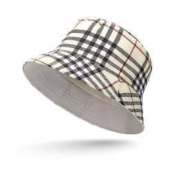 Fischerhüte Bucket Hat Unisex,Reversibel Fischerhüte Anglerhut Sonnenhut Damen Fischerhut Reversibel Modischer Sommer-Bucket-Hut für Damen Modischer doppelseitiger Bucket-Hut für Herren und Teenager von ZHjuju